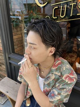 フォーコーナーズ(Four Corners) メンズパーマ／スパイラルパーマ／メンズロング