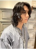 【メンズヘア】揺らぐルーズパーマ