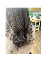 ヘアールーム グリン(Hair room GRin) くびレイヤーエモージュ