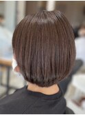 髪質改善トリートメントミルクティーベージュカラーくびれヘア