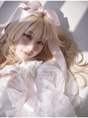 ブリーチにも髪質改善成分!ハイトーンに合うデザインカラー♪