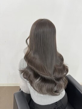 エトバイイオエ(et by ioe) 黒髪/ボブルフ/ネビージュ/小顔/ワンレン/髪質改善/グレージュ