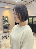 岐阜駅ボブ シンプルボブ