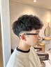 メンズカット＋頭皮ケア+眉カット【頭皮診断付き】　￥5,500