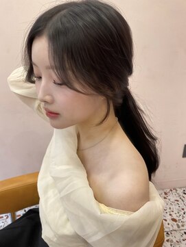 ボタン シブヤ(VOTAN SHIBUYA) アッシュ/グレージュ/韓国ヘア/渋谷/レイヤー/顔まわり