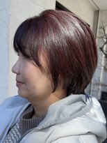 フィアート ヘアドレッシング サロン(Fiato Hairdressing Salon)&nbsp;ピンクレッドカラー