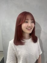 エイト ヘアサロン 渋谷本店(EIGHT)&nbsp;顔周りレイヤー