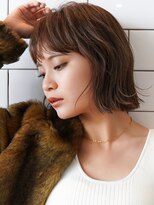 ラフィス ヘアーピュール 梅田茶屋町店(La fith hair pur)&nbsp;【La fith】グレーベージュ×レイヤーカット
