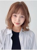 《Agu hair》こなれミディウェーブ×numberA.ヘアバター