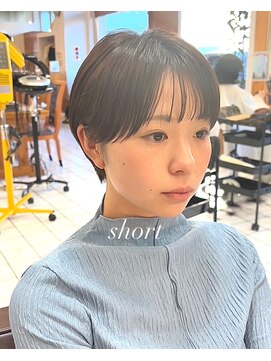 ヘアーアンドメイク サワ 上田本店(SAWA) 20代30代大人可愛いマッシュショート透明感