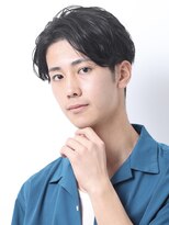 リアン(lien)&nbsp;『lien.自由が丘　メンズ』　センターパートパーマスタイル