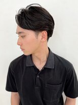 シェリアン 大井町(Chelien)&nbsp;大人かきあげセンターパート×スーツ短髪ツーブロック