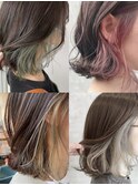 《Lumi hair》インナーカラー/ボブスタイル