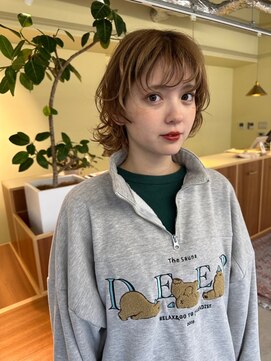 スペシャルオオサカ 難波店(Special OSAKA) ボブパーマ/ブラウンベージュ