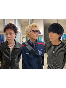 個性×トレンドの好印象styleでON/OFF両方楽しむ!幅広いメンズstyleに対応可能です◎[名古屋/名駅/学割U24]