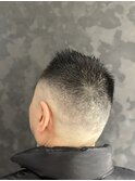 フェードソフトモヒカン