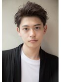 メンズ 爽やかアップバングショート ビジネス◎ 学生◎
