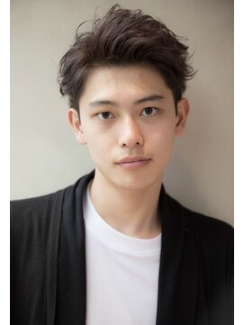 メンズ 爽やかアップバングショート ビジネス◎ 学生◎