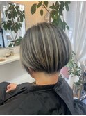 白髪ぼかし