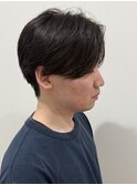 メンズマッシュパーマニュアンスパーマ毛ながれパーマ刈り上げ