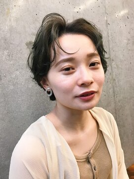 キーチェ 梅田中崎町(keych) レイヤーカット/ミルクティベージュ[中崎町/梅田駅］