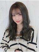 《Agu hair》薄バングムルギョル巻×numberA.ヘアバター
