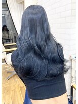 ラナンバイシダ(ranan by sida)&nbsp;[木下]ブルーブラック！艶巻き/暗めカラー