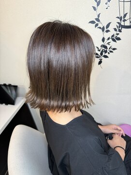 フラワー ナガハマ(Flower Nagahama) 髪質改善カラー×ブラウンベージュ