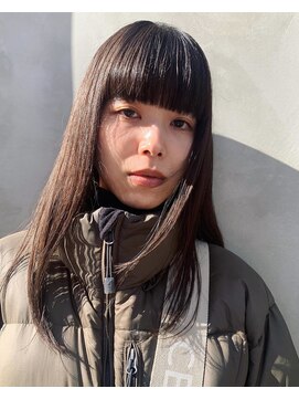 コス(kos) ミディアムレイヤーカット/似合わせカット/kos/二子玉川