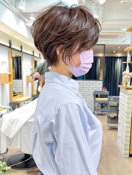 バンプ ギンザ(BUMP GINZA) 30代40代50代ショート白髪ぼかし銀座丸みくびれ井