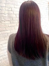 ヘア アート チュール(HAIR ART CHooWL)&nbsp;★ボルドールビーベージュカラー(ヘアアートチュール石橋阪大前)