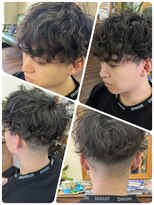 クリア 美容室&nbsp;波巻きスパイラル×ニュアンスパーマ