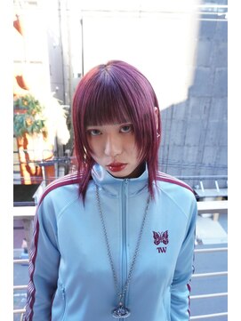 シィーム(cime) カシスレッドカラー