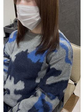 エメヘアデザイン ルイス(Aimer Hair Design Lewis) レイヤーカット / 弘前 / ベージュカラー