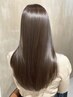 【竹内指名限定】カット＋カラー＋髪質改善ストレート