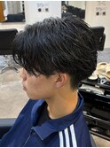 MEN’S HAIR/ニュアンスパーマ/フェザーパーマ/伊勢崎