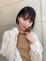 トイロ 横浜(Toiro)&nbsp;ワイドバングボブ切りっぱなしボブ