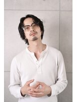 クロム トウキョウ ザ バーバーアルト 神保町店(CHROM TOKYO the Barber ALT)&nbsp;スパイラルパーマ×ウルフ
