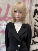 インナーカラー/トリートメント/デザインカラー/ペールピンク