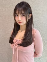 ロンドシトリン 四条烏丸(Lond citrine) 【五島巨幹】ハッシュカット/グレージュ/前髪/顔周り/ストレート
