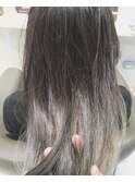 【Marl外国人風ヘア】ホワイトグレージュのグラデーションカラー