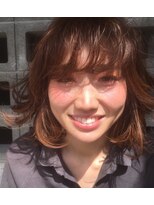 モヅ美容室 チェルム 四日市店(MOZ美容室 cheRm) 外ハネミックスボブ