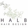 ヘア デザイン ハルプ(hair design HALB)のお店ロゴ