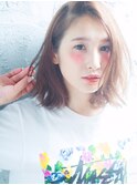 ラフなニュアンスのハネ感があるロブ