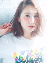 フローレント(florent)&nbsp;ラフなニュアンスのハネ感があるロブ