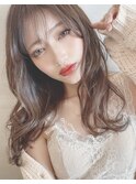 韓国風シースルーバング【CIE】原