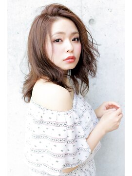 ラフィス ヘアー バース たまプラーザ店(La fith hair Bath) 【La fith】ミディアムうる艶ヘアー