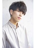 【MEN’S HAIR】黒髪王道ツーブロックショート