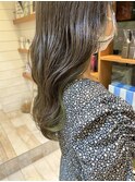 【neolive&】オリーブベージュ × インナーグリーン