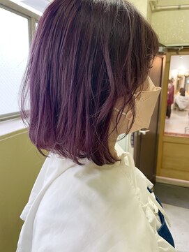 ローレン(LOREN) 【LOREN】ぶどうカラーとボブ